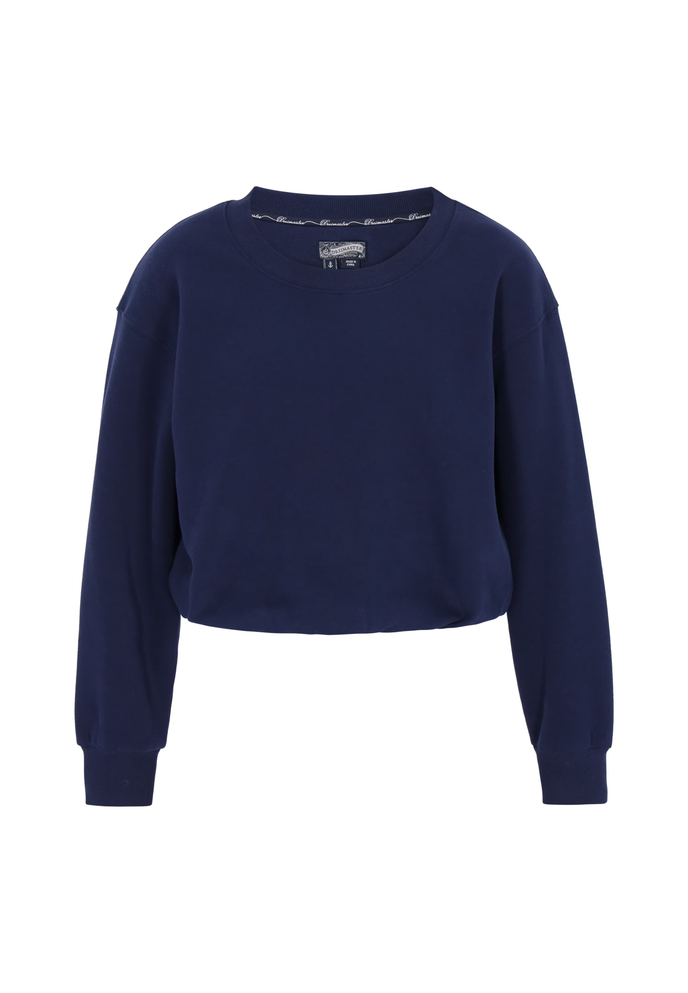 DreiMaster Vintage Sweat-shirt en bleu marine, Vue avec produit