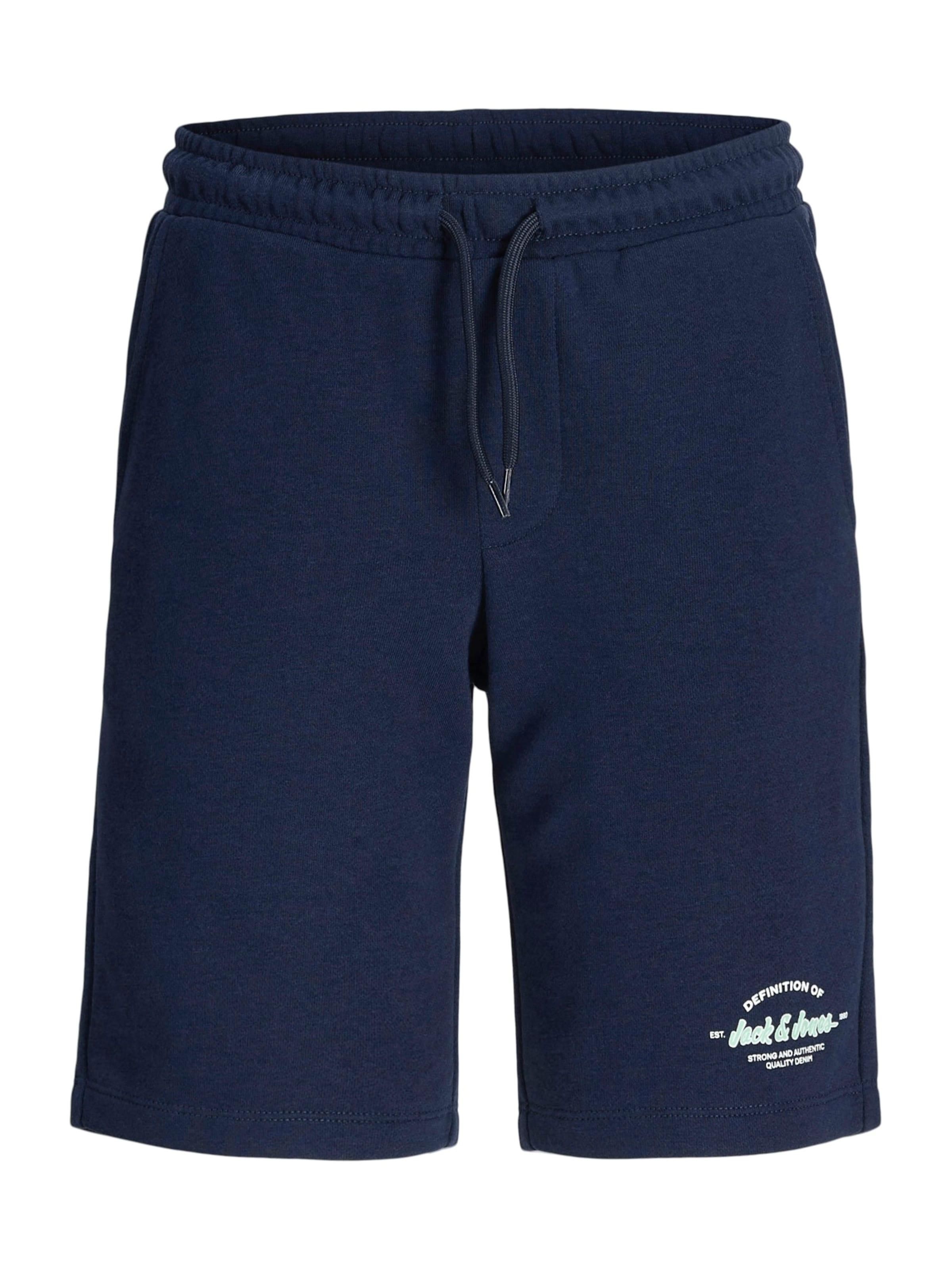 Jack & Jones Junior - regular Pantalón 'JPSTGORDON BRANDON' en azul: frente