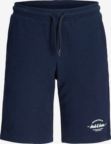 Jack & Jones Junior - regular Pantalón 'JPSTGORDON BRANDON' en azul: frente