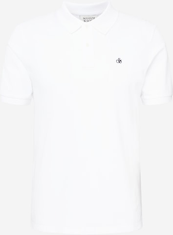 SCOTCH & SODA Poloshirt in Weiß: predná strana