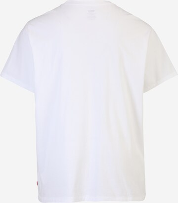 Levi's® Big & Tall Тениска 'Relaxed Fit Tee' в бяло