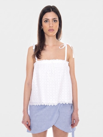 Pepe Jeans Top 'Capri'‌‌‌‌‌‌‌ in Weiß: Vorderseite