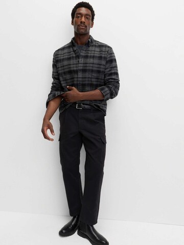 Marks & Spencer Regular Fit Hemd in Grau