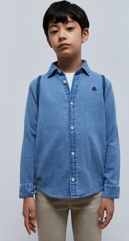 Scalpers Regular fit Button up shirt in Blue