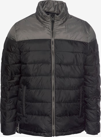 ALPENBLITZ Winter Jacket in Black: front