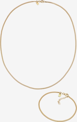 KUZZOI Jewelry Set in Gold: front