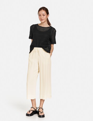 TAIFUN Wide leg Broek in Beige