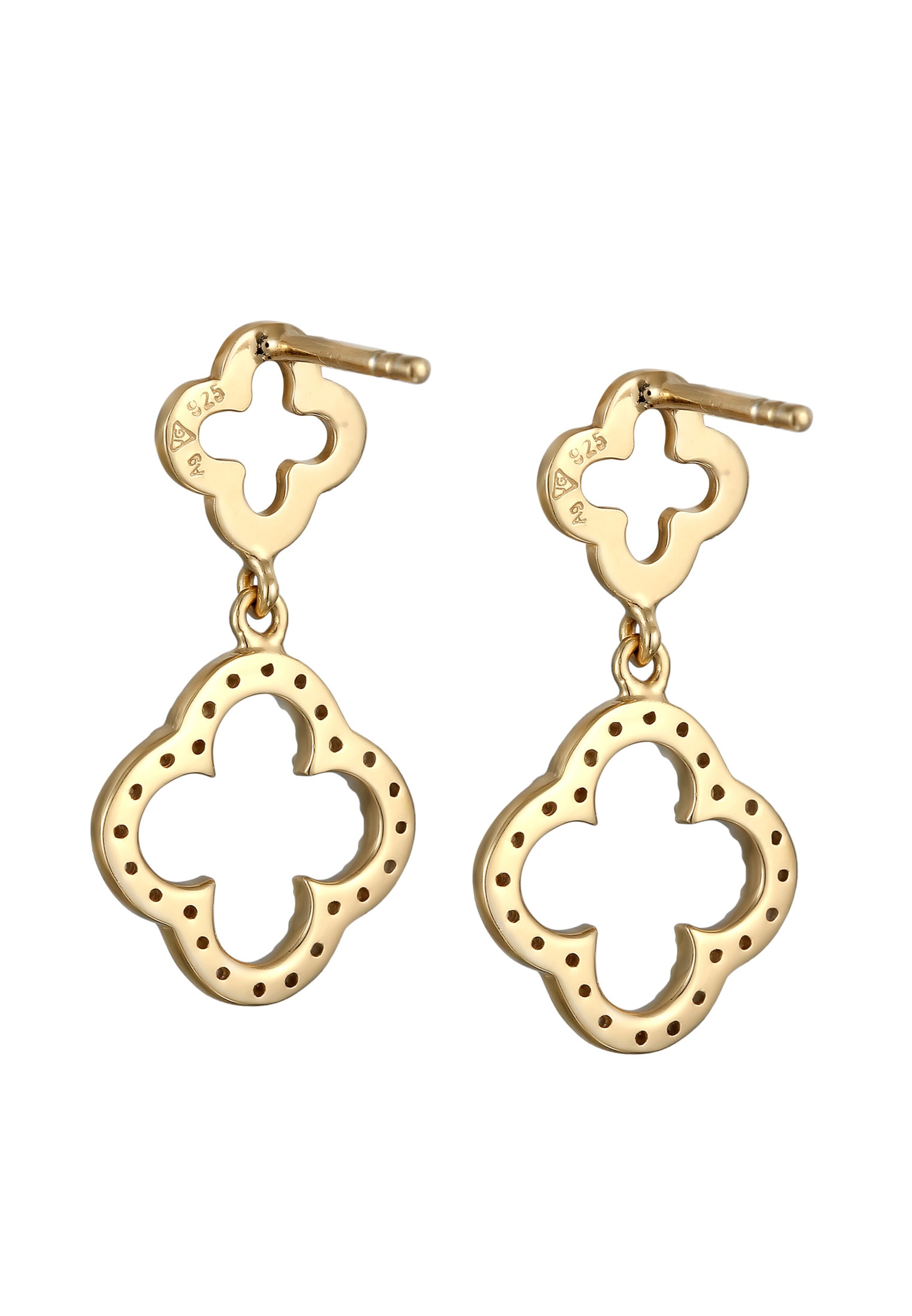 ELLI Earrings 'Kleeblatt' in Gold