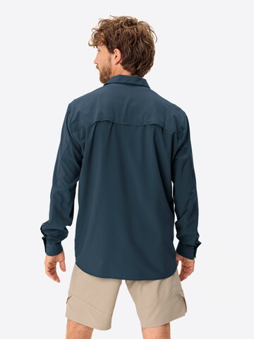 VAUDE Regular fit Functioneel overhemd ' Rosemoor  ' in Blauw