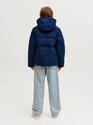 Jack & Jones Junior Wide Leg Jeans 'JJIALEX JJORIGINAL' i blå