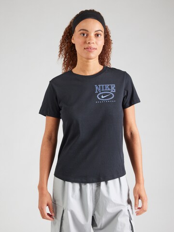 Nike Sportswear Shirt 'CLUB' in Black: front
