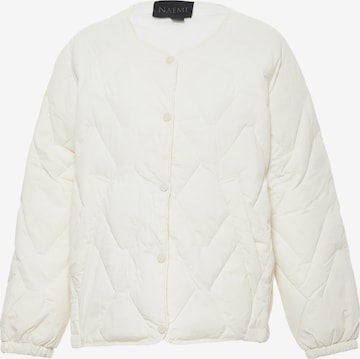 faina Between-season jacket in White: front