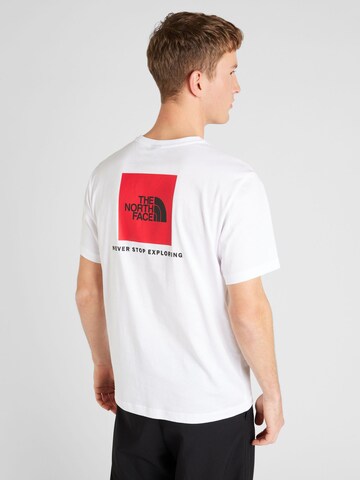 THE NORTH FACE T-shirt 'REDBOX' i vit