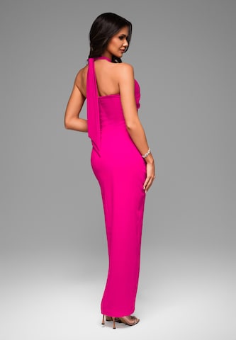 Ombre Avondjurk in Roze