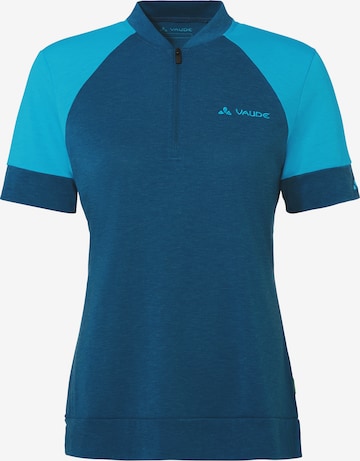 VAUDE Functioneel shirt 'Altissimo' in Blauw: voorkant