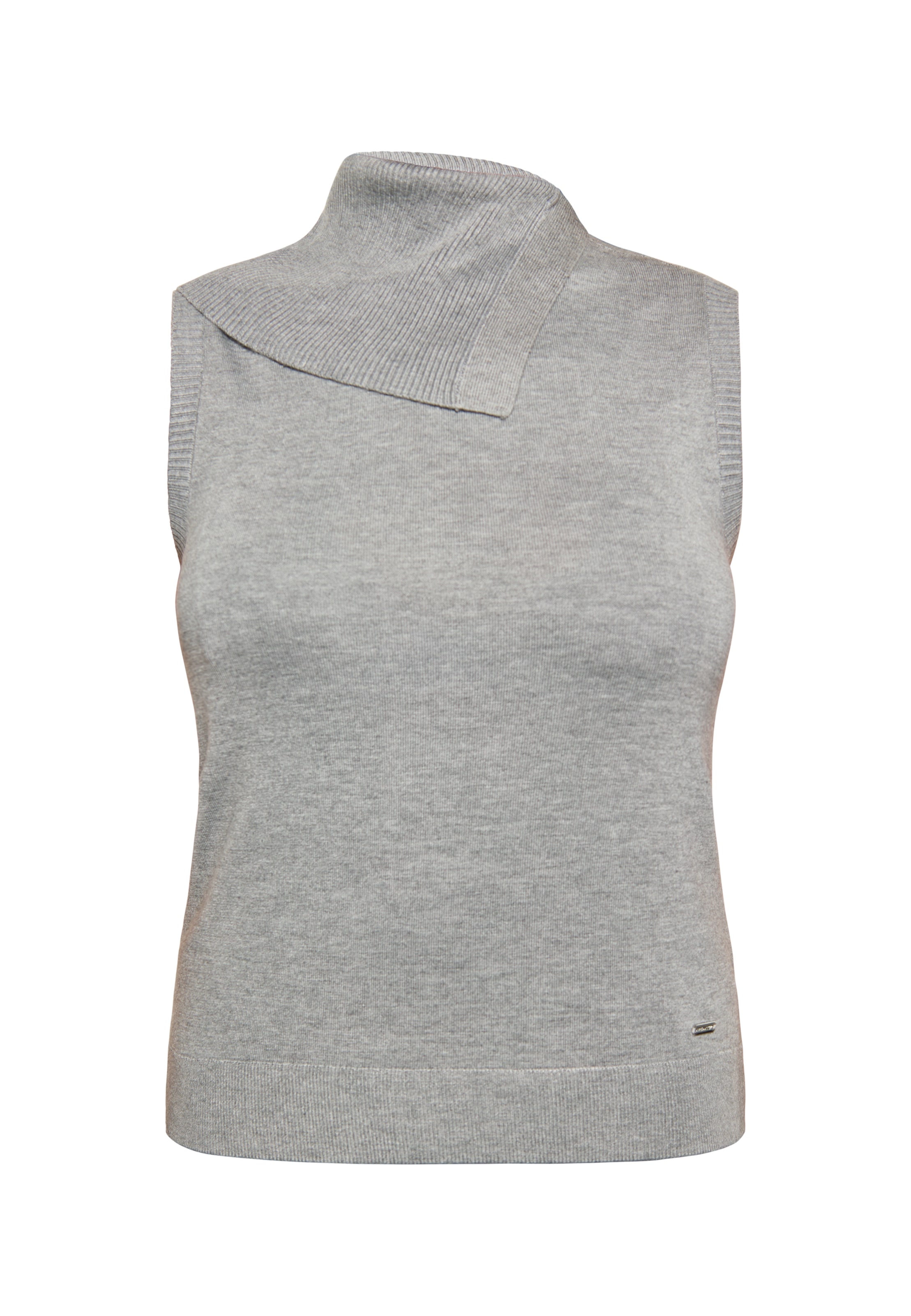 DreiMaster Klassik Sweater in Grey: front
