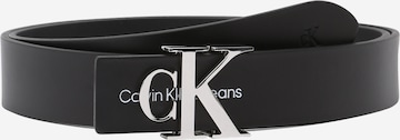 Calvin Klein Jeans - Cinturón en negro: frente