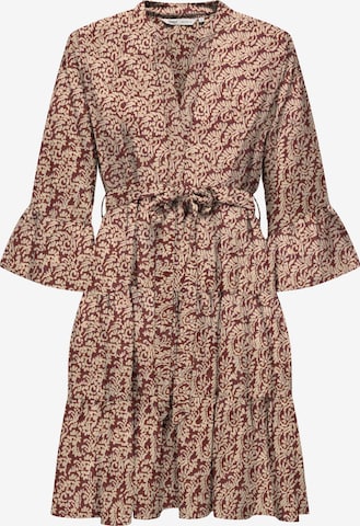 Robe 'ONLSINA' ONLY en rouge : devant