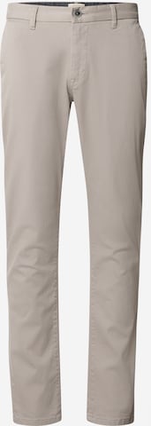 WOTEGA Slimfit Chinohose 'Adriano' in Grau: Vorderseite