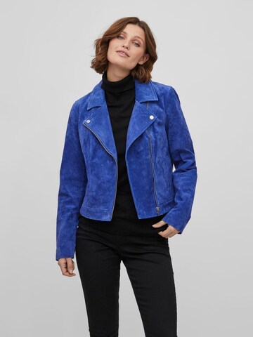 VILA Between-Season Jacket in Blue: front