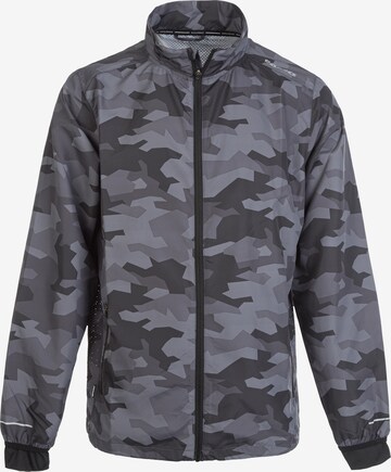 ENDURANCE Athletic Jacket 'Cuner' in Grey: front