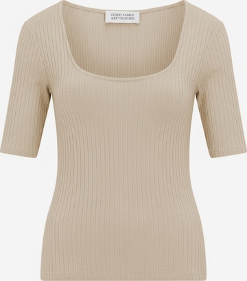 T-shirt 'Julia' Guido Maria Kretschmer Women en beige : devant
