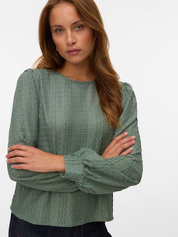 VERO MODA Bluse in Grün: Vorderseite