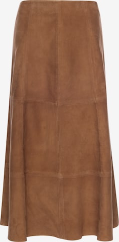 DreiMaster PREMIUM - Falda en beige: frente