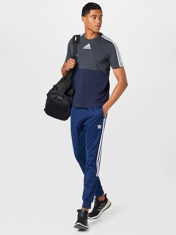 Effilé Pantalon 'Adicolor Classics Cutline' ADIDAS ORIGINALS en bleu