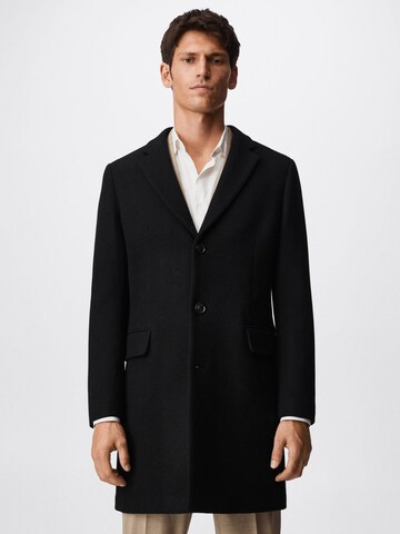 MANGO MAN Between-Seasons Coat 'Arizona' in Black: front