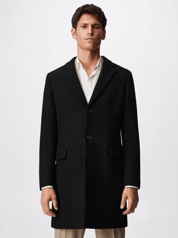 Manteau mi-saison 'Arizona' MANGO MAN en noir : devant