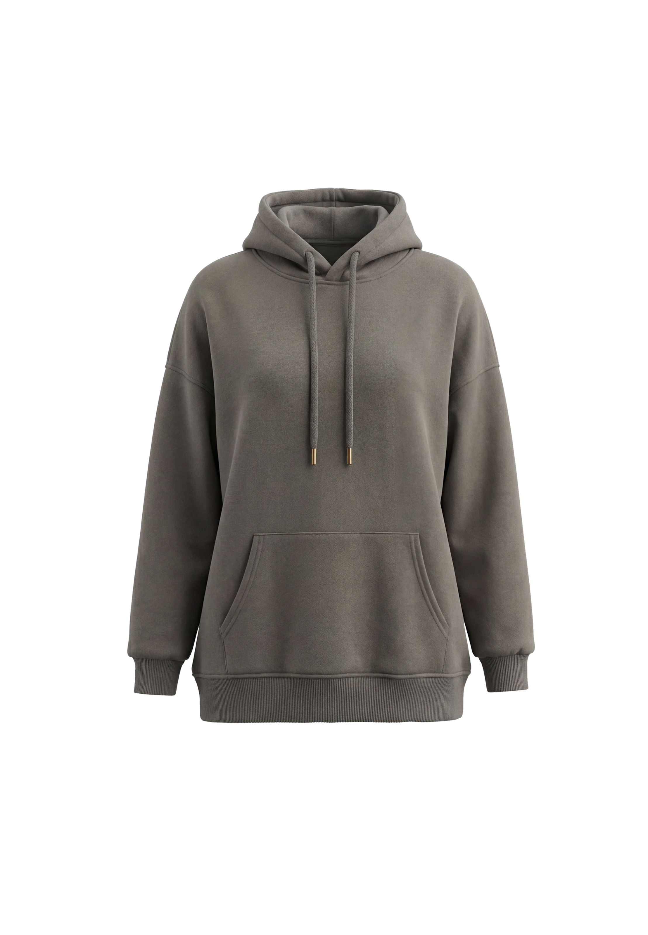 MYMO Sweatshirt in Grijs: voorkant