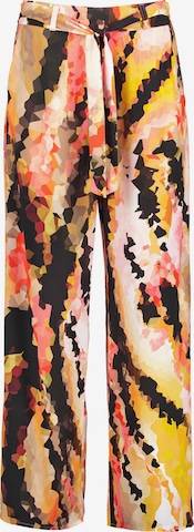 TAIFUN Wide leg Pants in Mixed colors: front