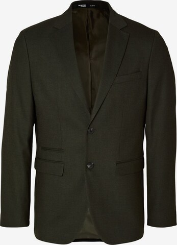 Coupe slim Veste de costume SELECTED HOMME en gris : devant