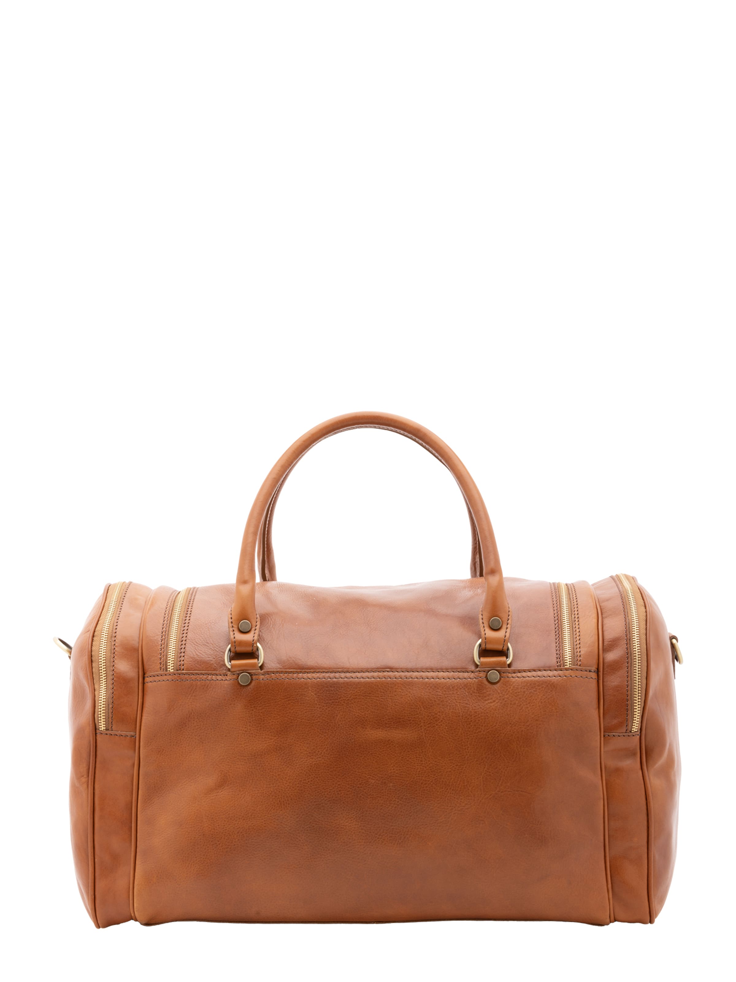 Sac de voyage Viola Castellani en marron : devant