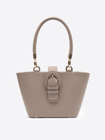 Sac bandoulière AKARDO en beige : devant