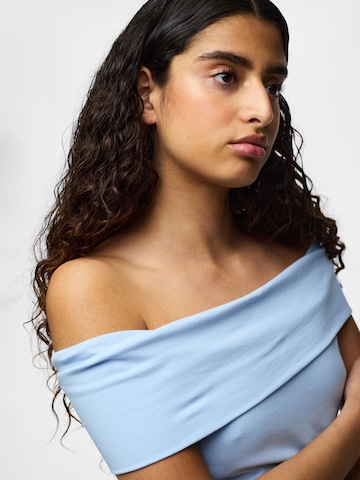 PIECES Shirt 'PCGeorgina' in Blue