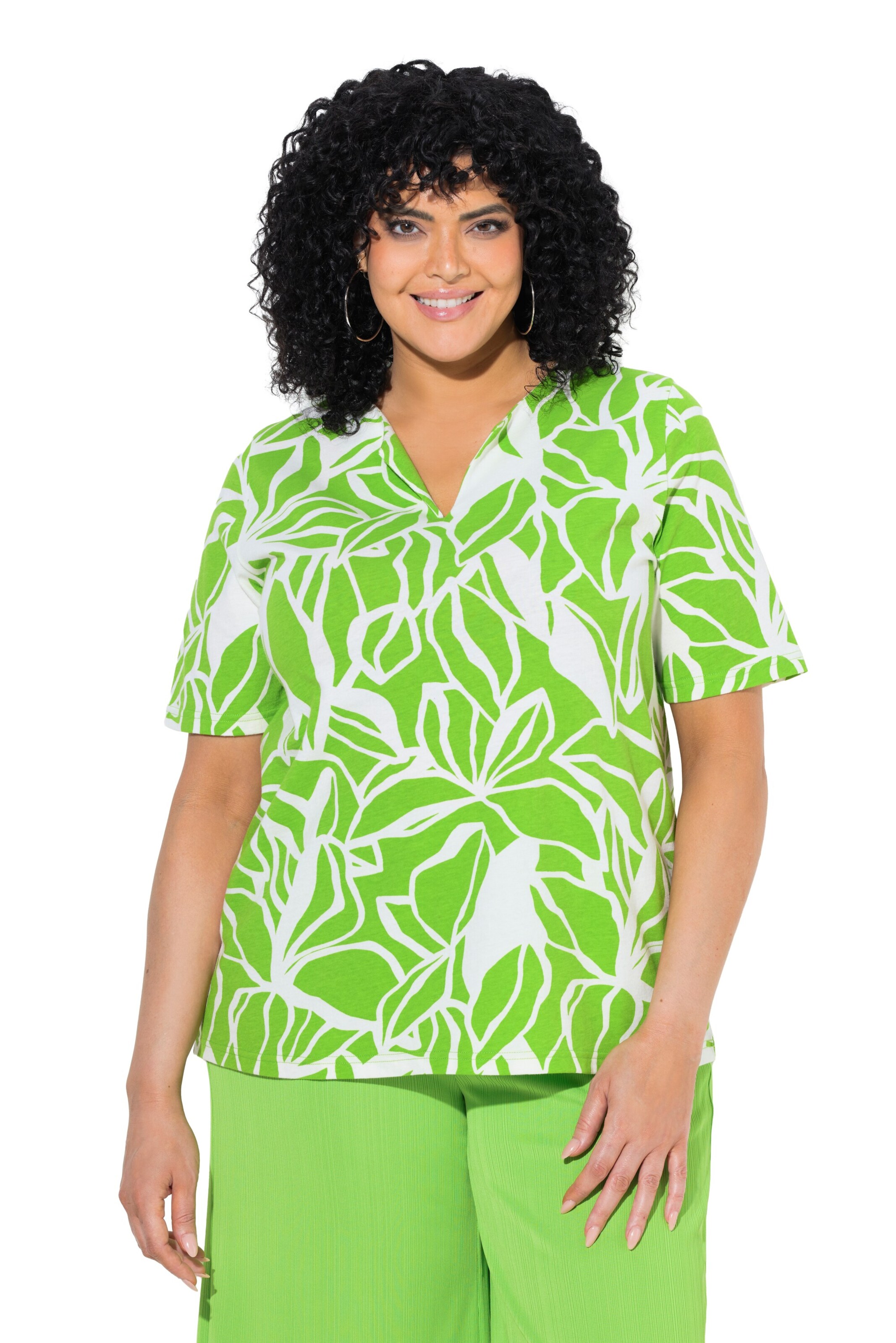 Ulla Popken Shirt in White: front