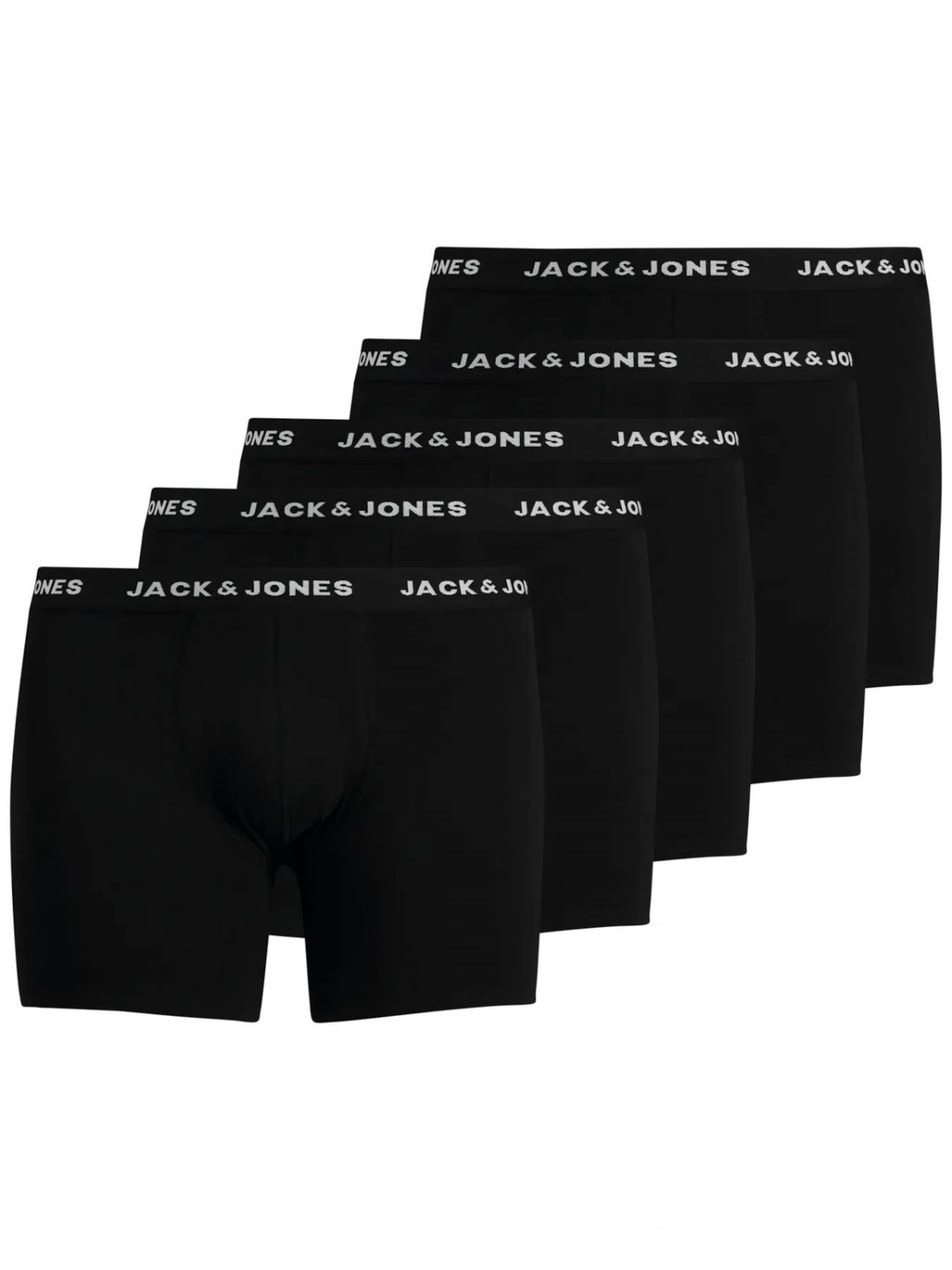 Jacks & Jones Long underpants in XXXL in Black, Item view