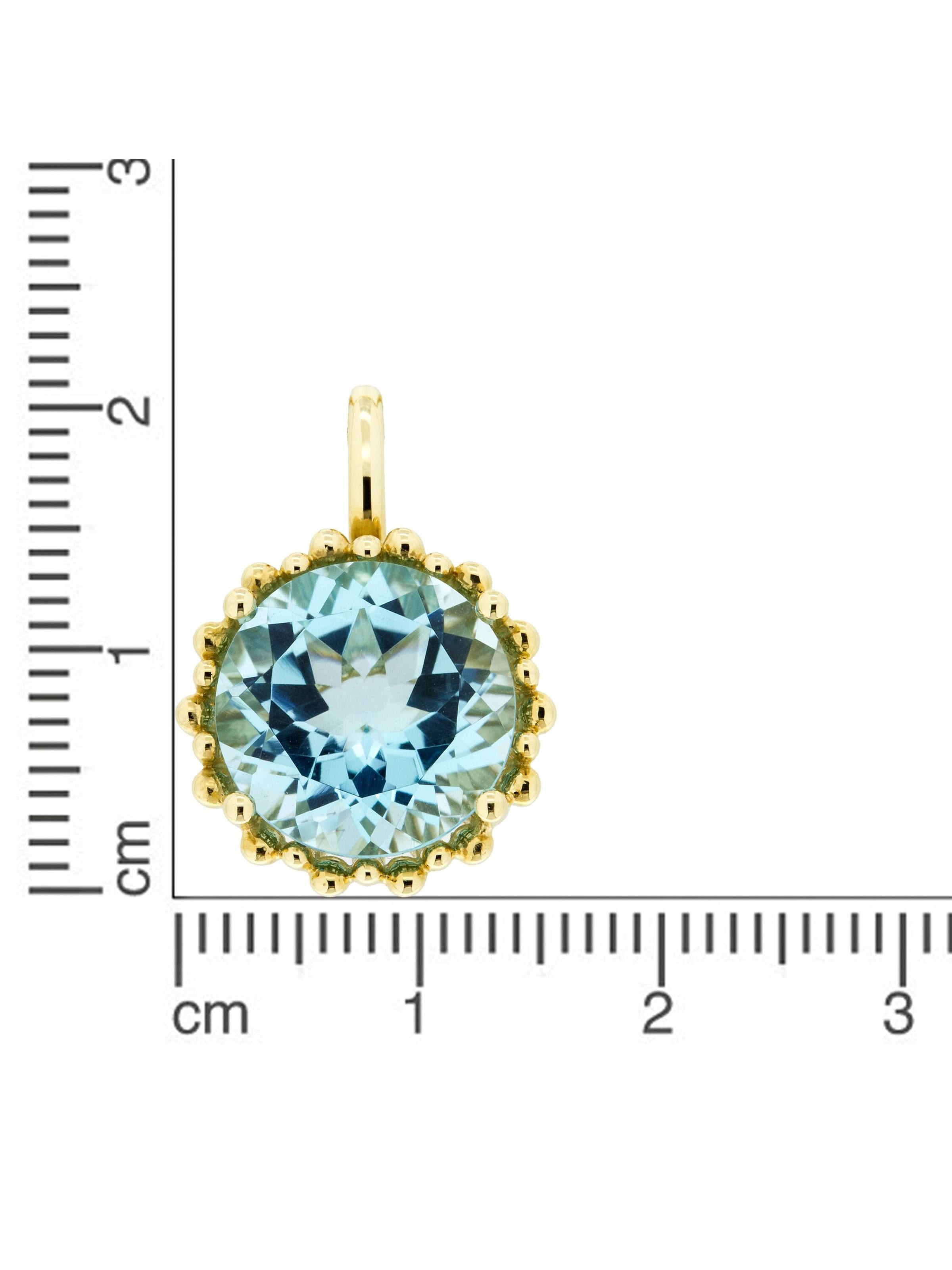 Pendentif Orolino en jaune