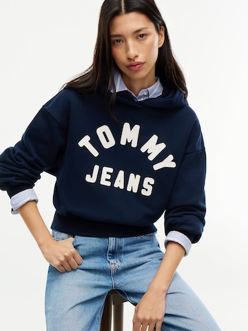Tommy Jeans Sweatshirt 'Arch' in Blauw