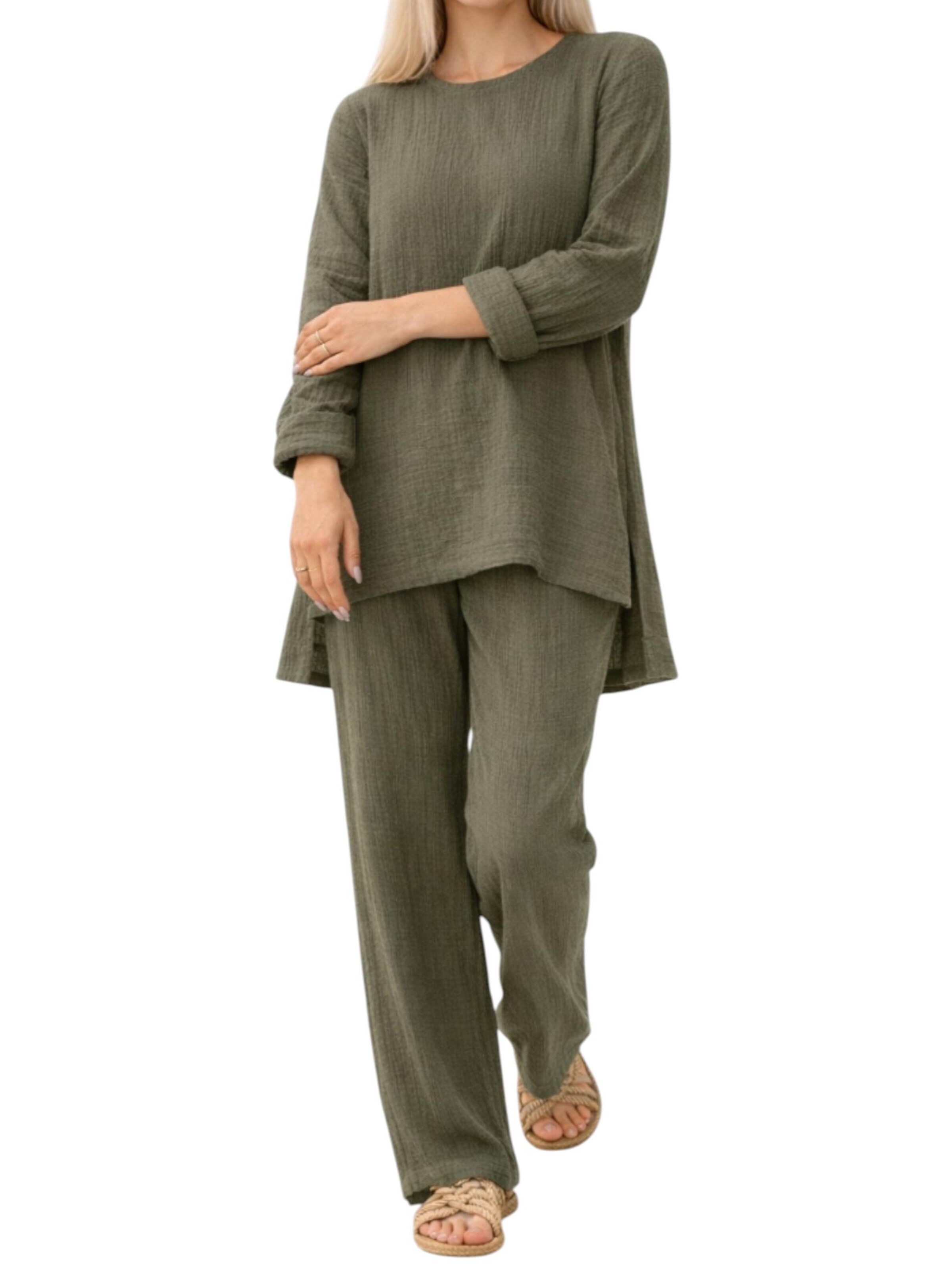 Tenue d'intérieur 'Ayda Modest' WENOR en vert