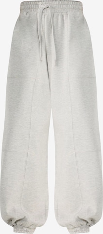 No Matter What Tapered Pants in Grey: front