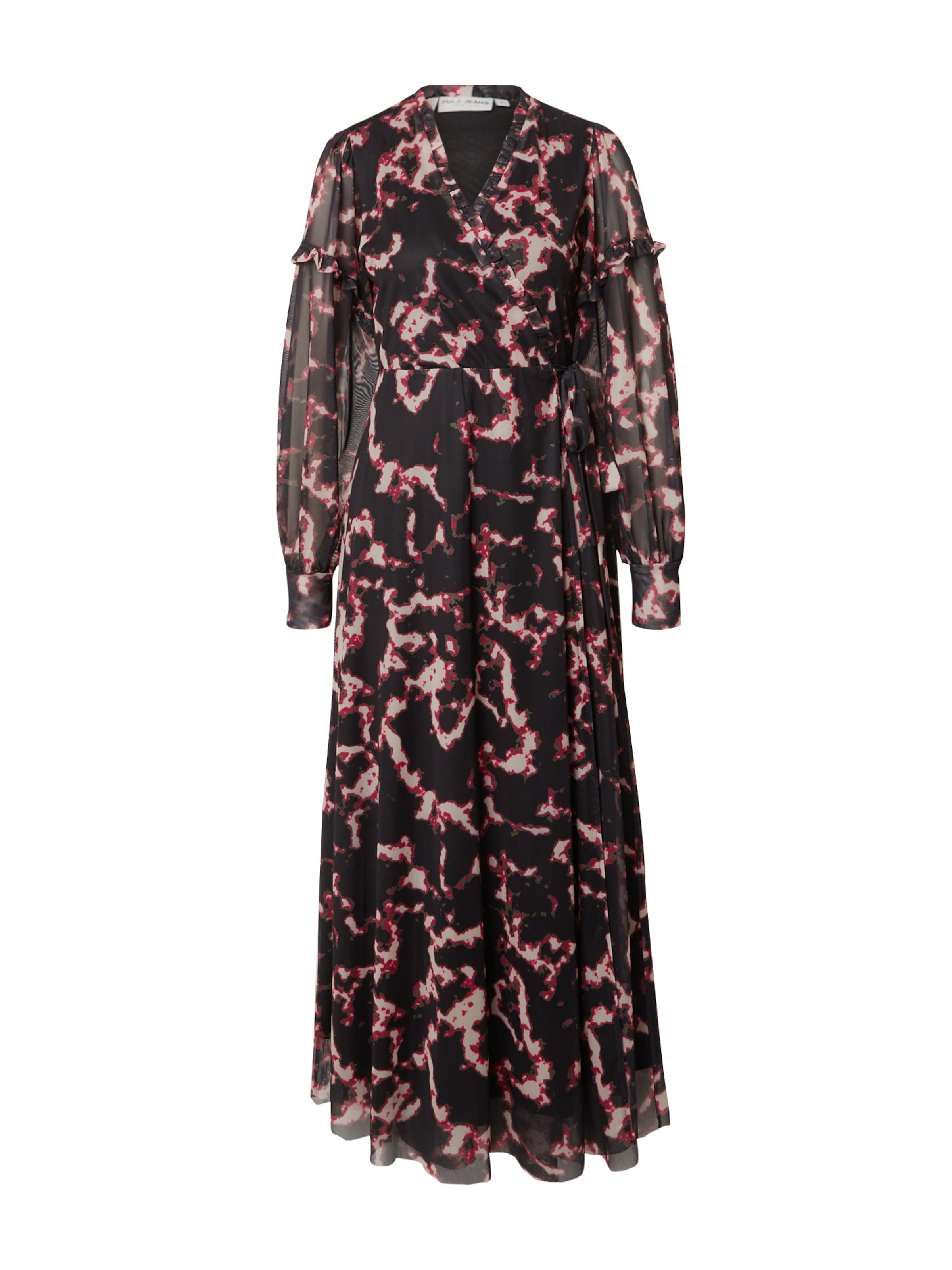 PULZ Jeans Dress 'DUFFY' in Black: front