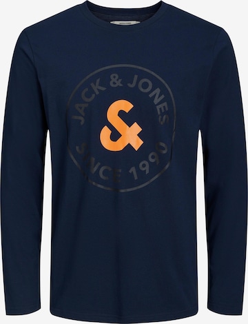 JACK & JONES Shirt 'AARON' in Blue: front