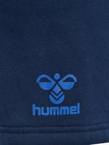Hummel Regular Workout Pants 'Active' in Blue