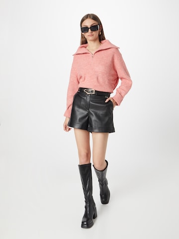 TOM TAILOR DENIM Pullover i pink