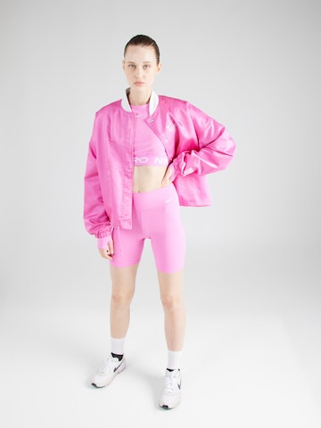 NIKE Functioneel shirt 'PRO' in Roze