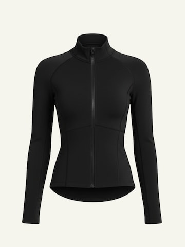 ZUBEK Sweat jacket in Black: front