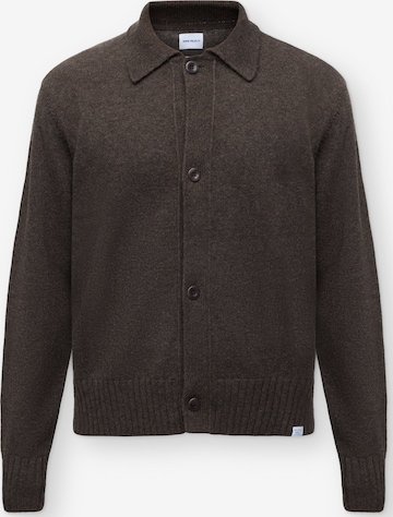 NORSE PROJECTS Neuletakki värissä ruskea: etupuoli